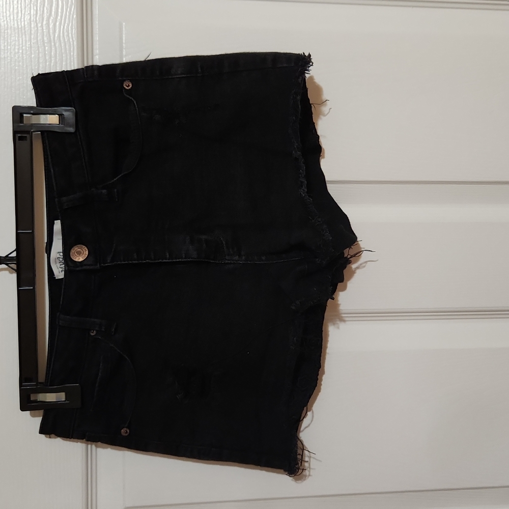 Mudd High Rise Black Shorts